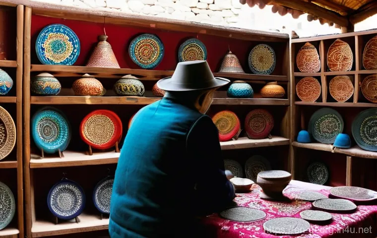 조지아의 주요 시장 추천 - **Prompt:** A vibrant, bustling Georgian food market, reminiscent of the Dezerter Bazaar, teeming wi...