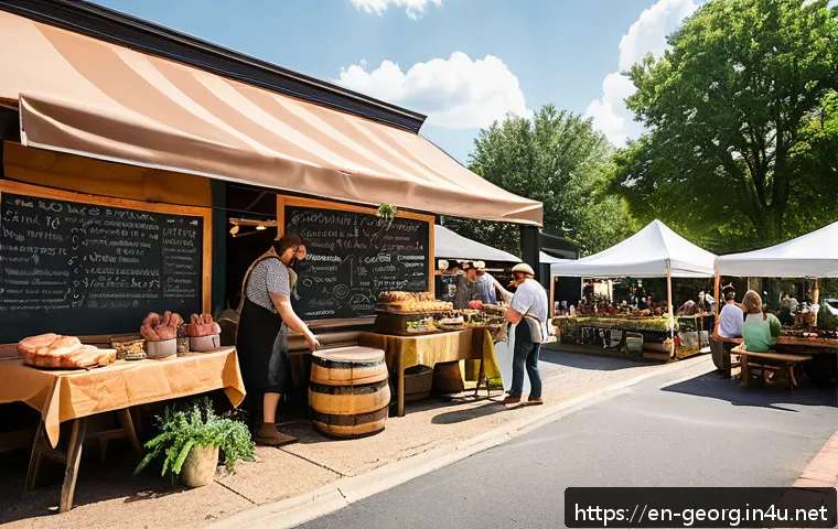 조지아 음식 시장 탐방 관련 이미지 2